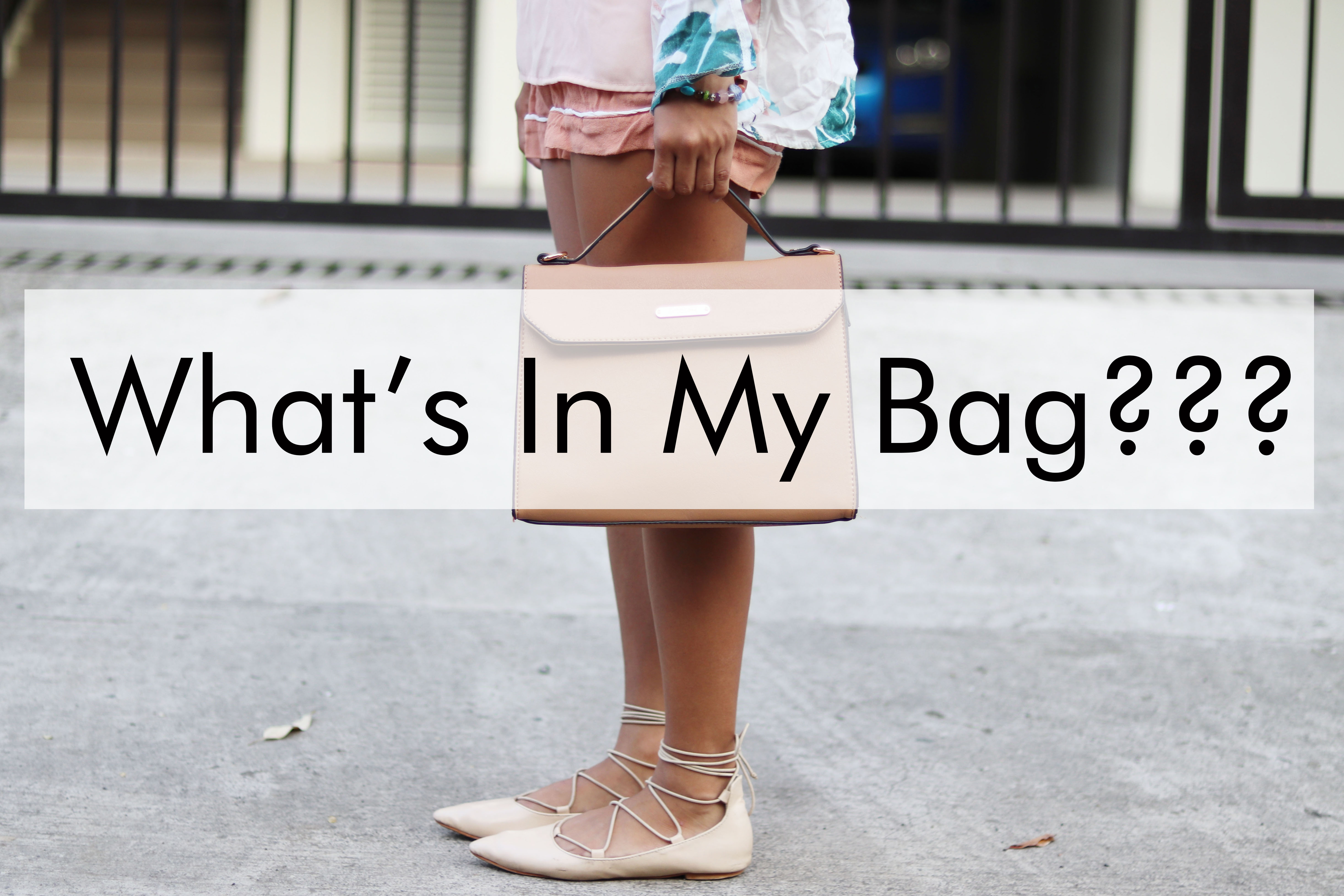 What’s In My Bag? feat. Metro Gaisano Shoe & Bag Sale